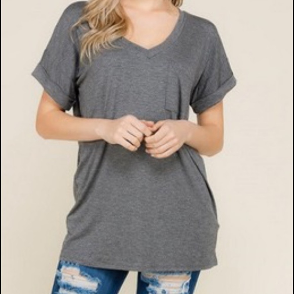 #1 SELLER❗️ Boyfriend pocket tee